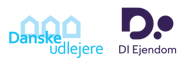 Logo Danske Udlejere og DI Ejendom